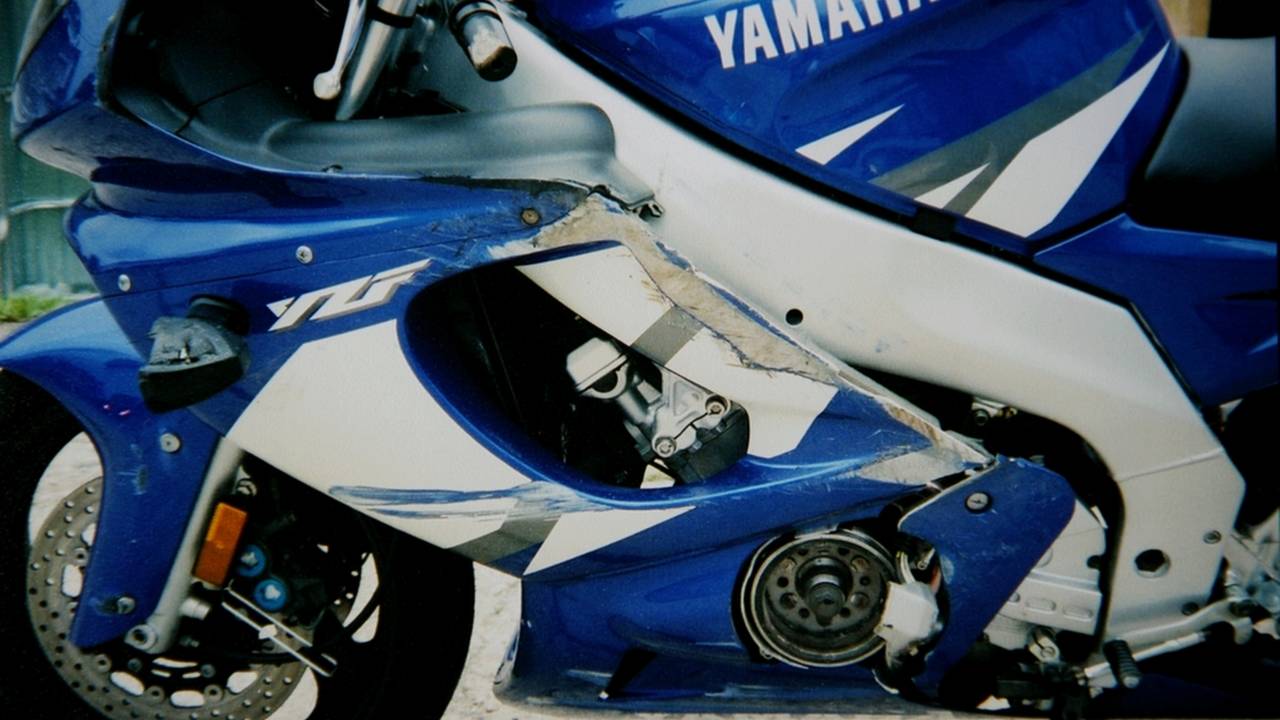 Knowing what I know now, I probably would've bought it back from the insurance company. But back then, it looked like fatal damage to me.