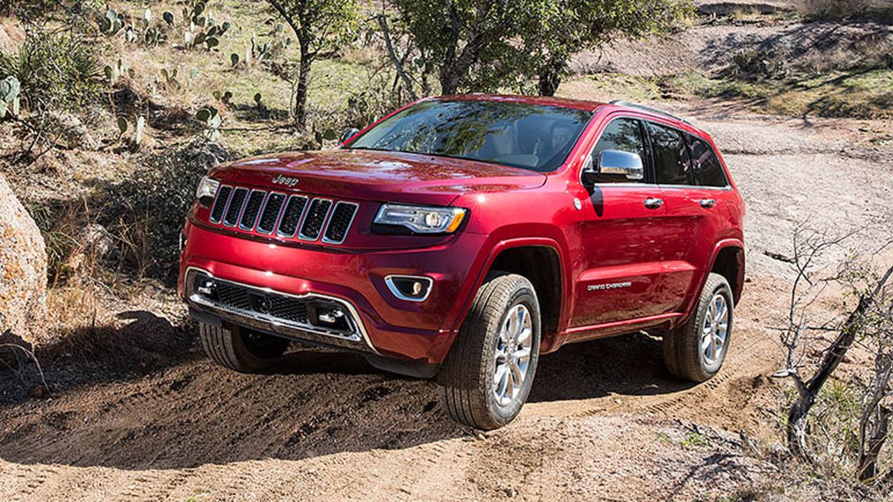 2014 Jeep Grand Cherokee hill climb