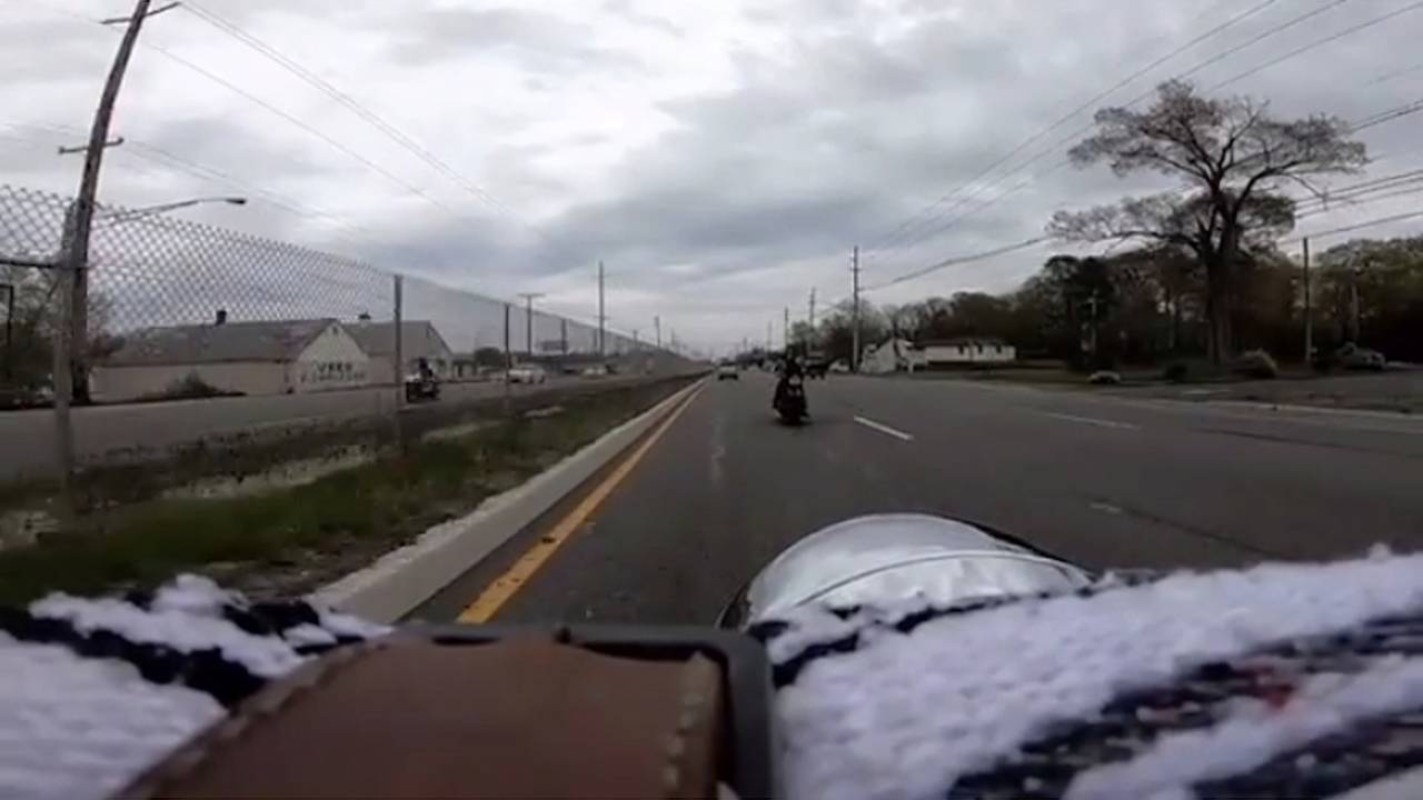 Video Shows NJ Rider Demonstrate the Perils of Potholes