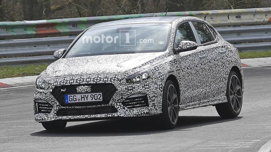 Hyundai i30 N Fastback spied at the Nurburgring