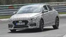 Hyundai i30 N Fastback spied at the Nurburgring