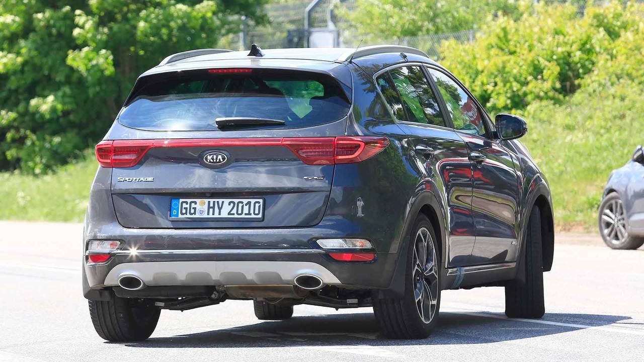 Kia Sportage Refresh Spy Shots
