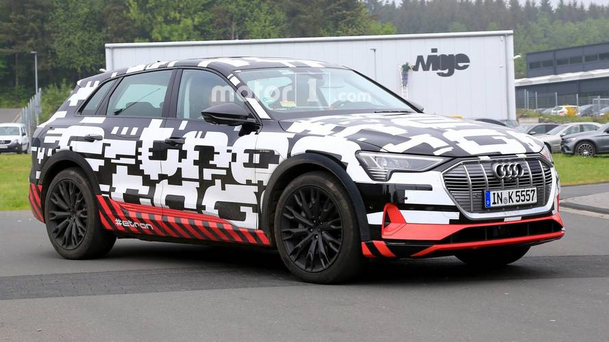 Audi E-Tron Casus Fotoğrafları (Mayıs 2018)