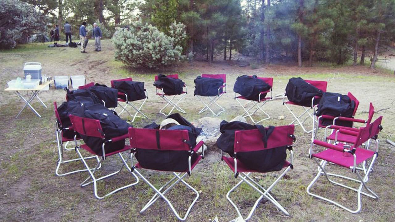 The fire pit