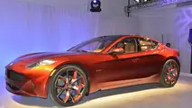 Fisker Atlantic design prototype live in New York 04.04.2012