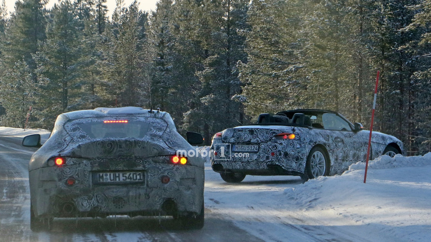 2018 BMW Z5 spy photo