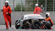 DTM 2017 - Norisring, accident entre Rockenfeller et Paffett