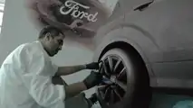 Ford Kuga çikolata heykeli