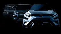 SsangYong XAVL concept teaser