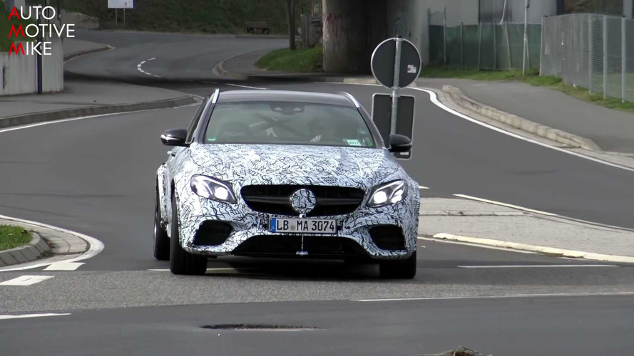 Possible Mercedes-AMG E63 R Wagon spy photo