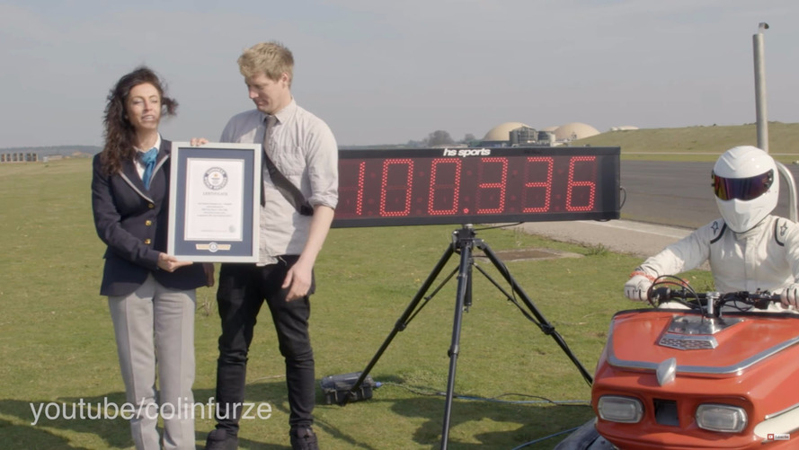 The Stig bumper car Guinness record