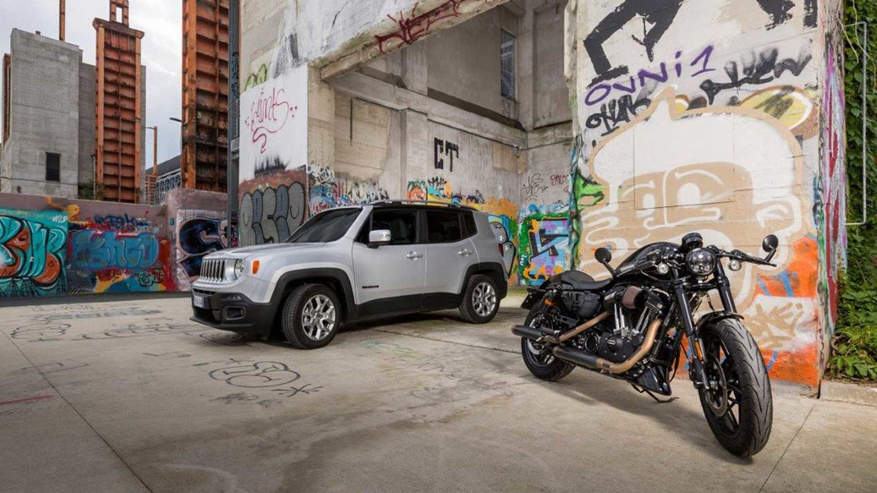 Jeep and Harley Davidson partners