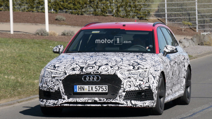 2018 Audi RS4 Avant spy photo