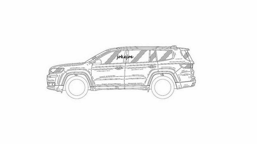 Jeep K8 - Patent images of new Commander
