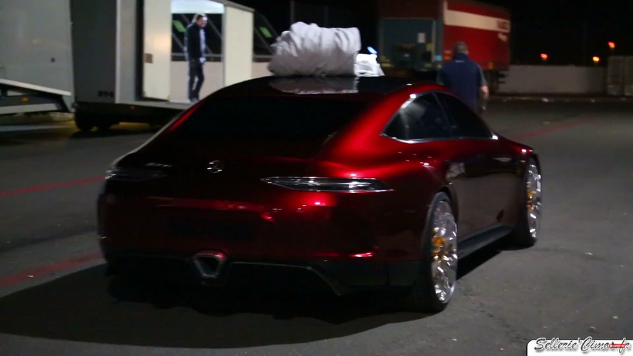 Mercedes-AMG GT Concept Spy Video