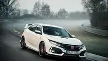 Honda Civic Type R takes down Nurburgring lap record for a FWD car