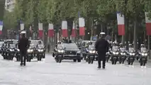 La voiture présidentielle d'Emmanuel Macron