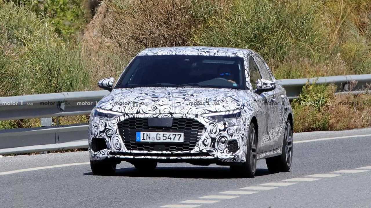 Photo d'espionnage de l'Audi S3 Sportback 2021