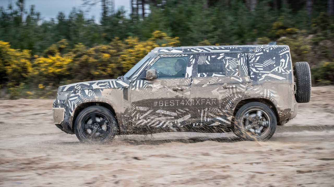 Land Rover Defender 2020 em testes finais