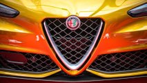 Alfa Romeo Giulia ocre Mille Miglia 2019