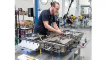Battery assembly for the BMW X5 xDrive45e, BMW Group Plant Spartanburg