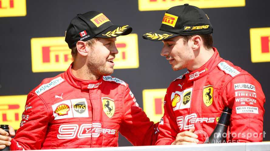 Ferrari 'simply forgot' to tell Leclerc of Vettel penalty