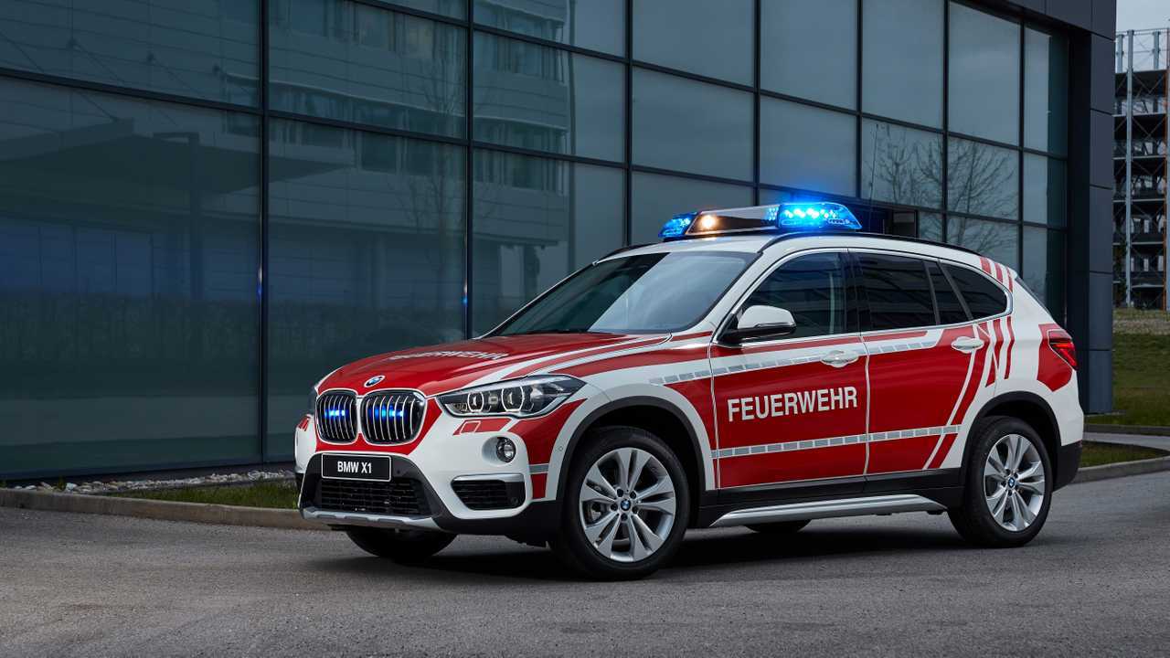 BMW X1 for operations command for RETTmobil 2019
