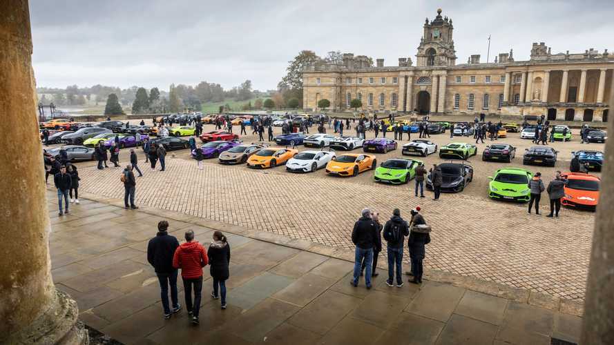 Mai viste così tante Lamborghini tutte insieme come per Movember