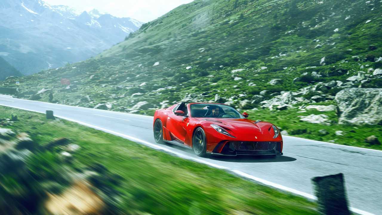 Ferrari 812 GTS, il kit Novitec N-Largo