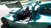 Selbstgebautes Mercedes-Rennauto