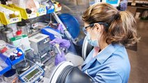 GM Battery Researchers And Engineers At Work