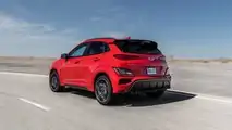 2022 Hyundai Kona N Exterior Rear Quarter