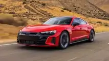 2022 Audi RS E-Tron GT Exterior Front Quarter