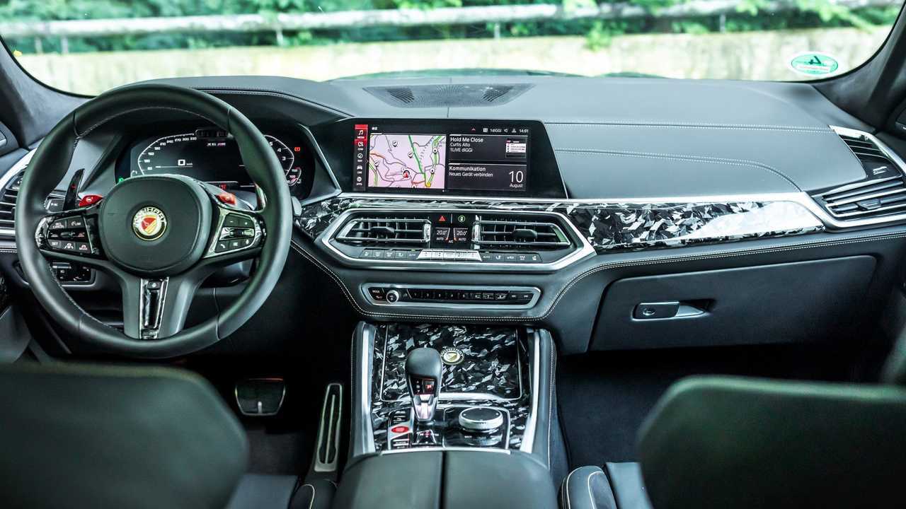 BMW X6 M Competition preparata da Manhart