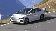 Volkswagen Aero B Elektrikli Sedan Spy Shots Ön Üstte