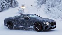 2019 Bentley Continental GTC spy photo