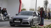 Entrega de vehículos Audi a los jugadores del Real Madrid