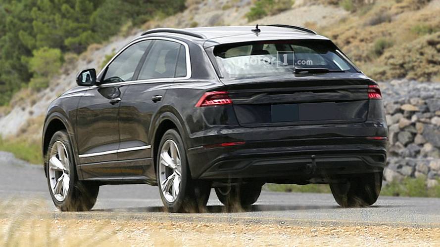 2019 Audi Q8 spy photo