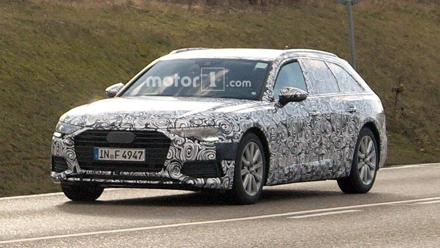 Audi A6 Avant Spy Photos
