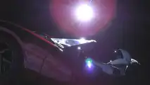 Tesla Roadster segelt im All