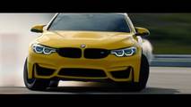 Pennzoil Drifting BMW at Nurburgring