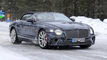 2019 Bentley Continental GTC spy photo