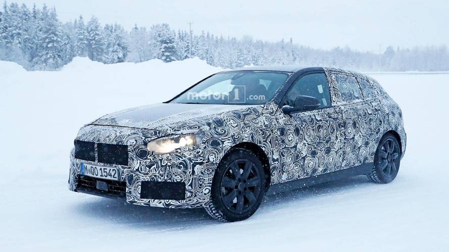 BMW 1 Series Snow Spy Photos