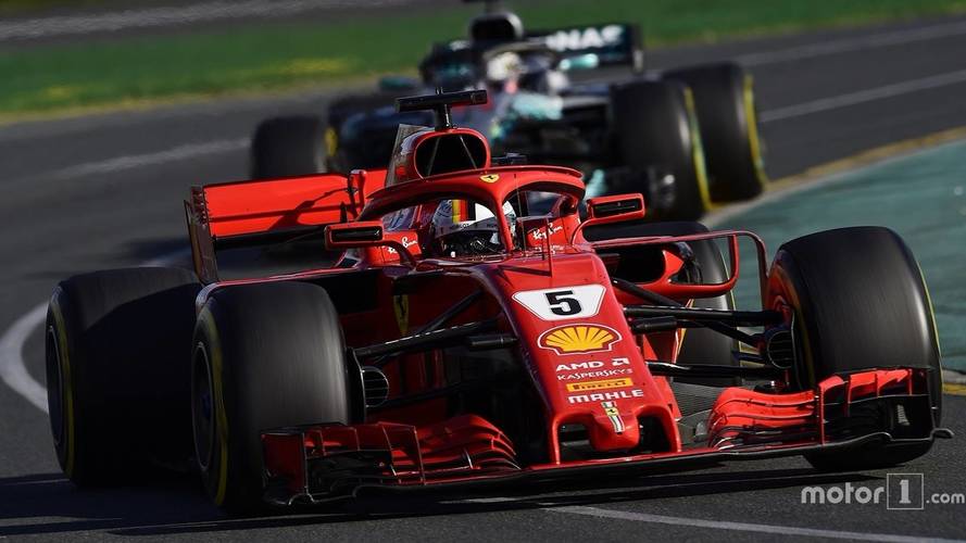 2018 Avustralya GP'de ilk sıra Vettel'in oldu