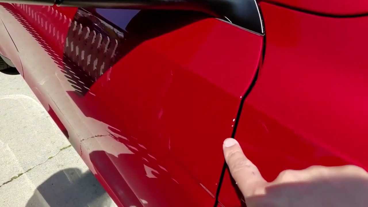 Touchless Delivery And Goodwill Repairs Meet In Andy Cheng's Tesla Model Y