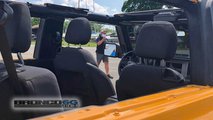 2021 Ford Bronco 2-Door Base with the Sasquatch Package and Cyber Orange paint