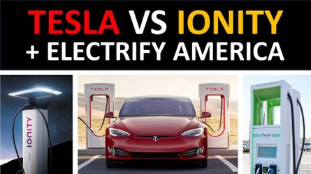 video tesla supercharger network ionity electrify america