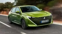 Peugeot 308 rendering