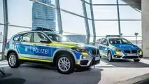 Polizeiautos in Deutschland: BMW X1 und 2er Active Tourer