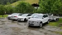 Skoda Karoq restyling, fotos espía